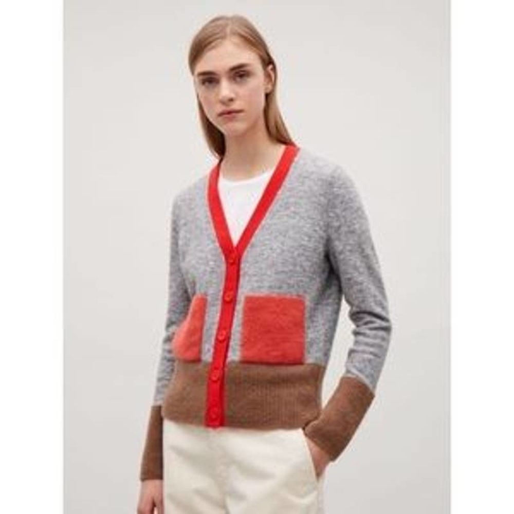 COS Colorblock Cardigan Sweater